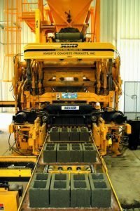 Besser's Ultrapac® Concrete Block Machine